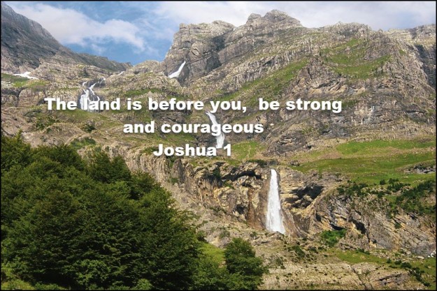 Joshua 1 be strong2a